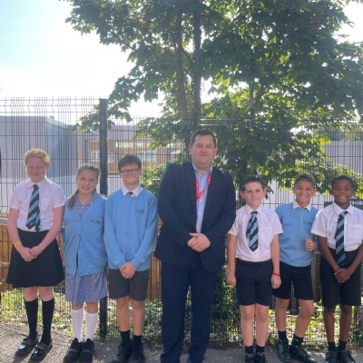 Local MP Visits Hope